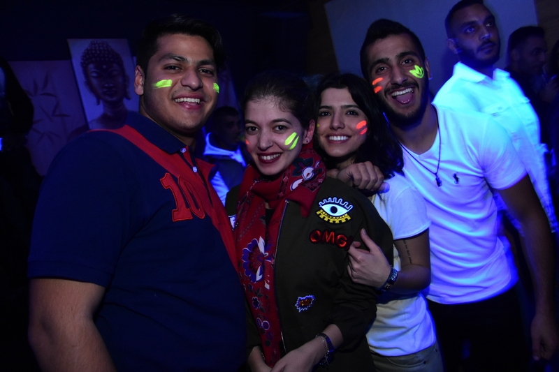 Afro NEON Night at Karma Beirut